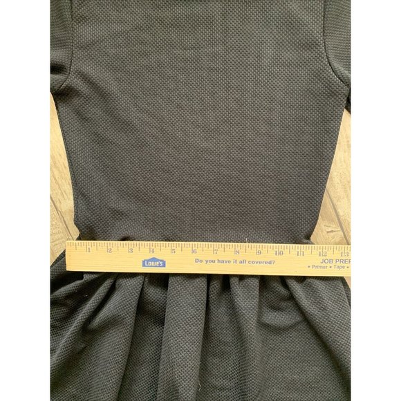 ASOS Black Fit and Flare Dress with Pebble Texture Size 0 - Picture 7 of 10